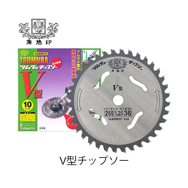 ツムラ 刈払チップソー255×36P 3枚セット ツムラ 刈払機用チップソー L型 255X36P 3枚セット : 山蔵屋Yahoo