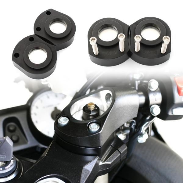 ハンドルスペーサー ハンドルバーライザーマウントクランプスペーサー