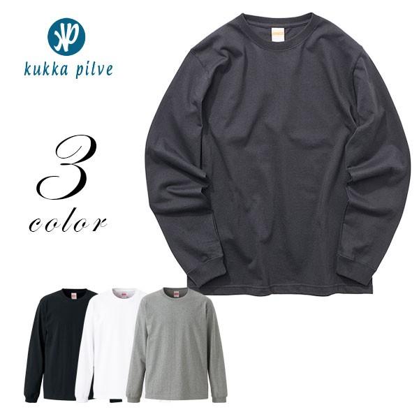 メンズ レディース ヘヴィーウェイト 長袖tシャツ 7 1oz Kukka Pilvi シンプル 無地 ファッション おしゃれ Kuk 0067 北欧雑貨 ハンドメイド Okayu Labo 通販 Yahoo ショッピング