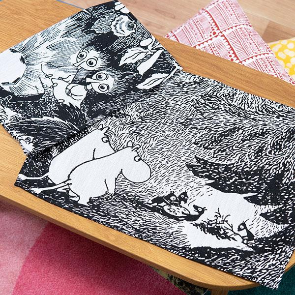 ムーミン様 ランチョンマット ハンドメイド MOOMIN（ムーミン） 森のなかで ゴブラン織り ランチョンマット