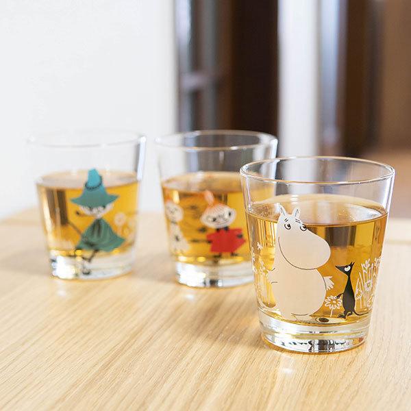 MOOMIN ムーミン クッピーガラスタンブラー 260ml 持ちやすい