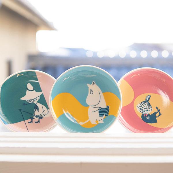 MOOMIN（ムーミン） 13cmプレート 鮮やかな色合いで可愛い小さめのお皿