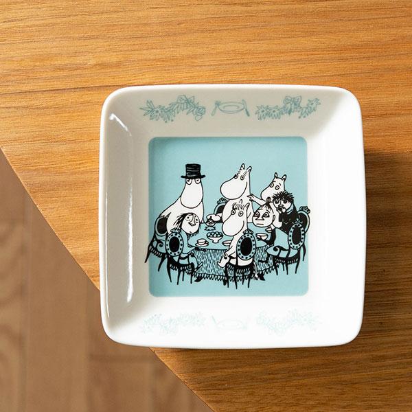 MOOMIN（ムーミン） 12cm角皿 取り皿やアクセサリープレートとしても