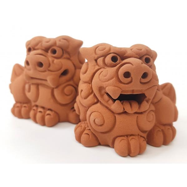 ずっしり重い 手作り 素焼き 横向きシーサー 送料350円 置物 ギフト 沖縄 お土産 魔除け Buyee Buyee 日本の通販商品 オークションの代理入札 代理購入