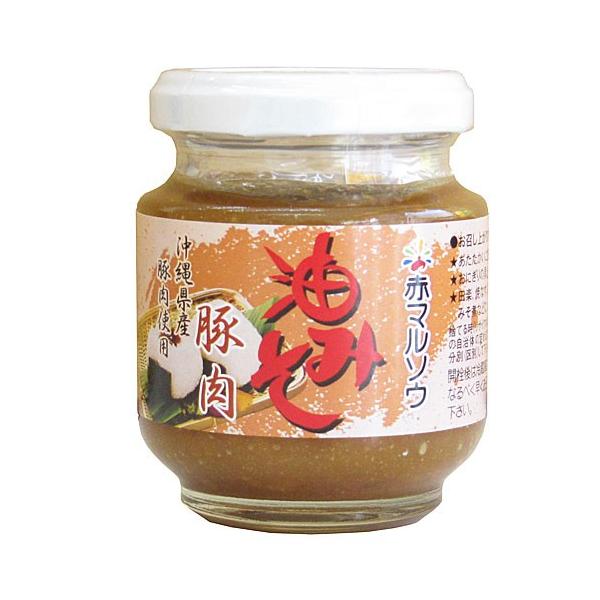 油みそ 沖縄 豚肉みそ 140g 沖縄県産豚肉使用 赤マルソウ :bimi128:沖縄情報館 通販 ≪〜ごはんのお供に☆☆〜≫