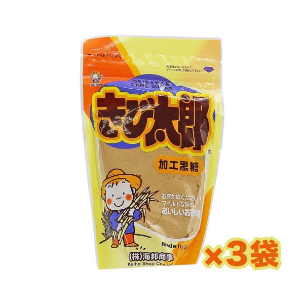 きび太郎 粉黒糖 粉末 パウダー 180g 3袋セット
