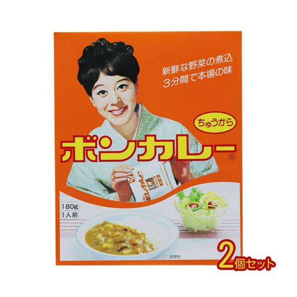 ボンカレー 大塚食品 レトルト 中辛 2個セット 沖縄限定