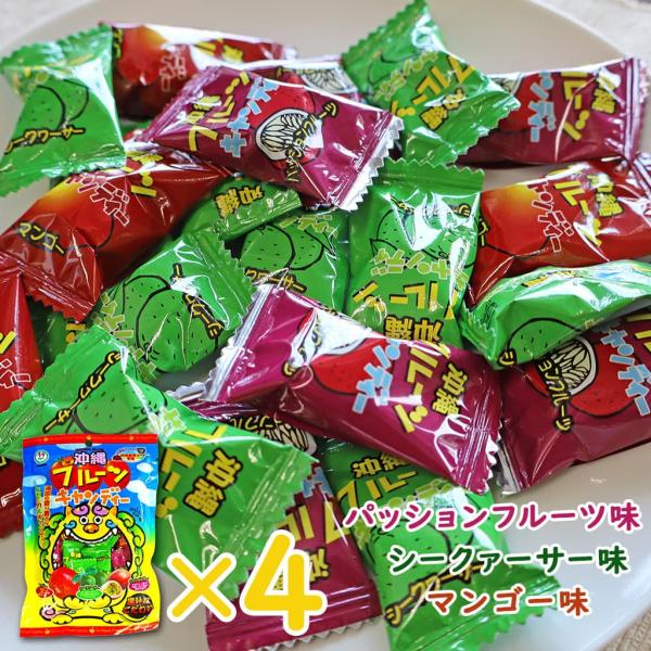 沖縄フルーツキャンディー 100g 4袋セット