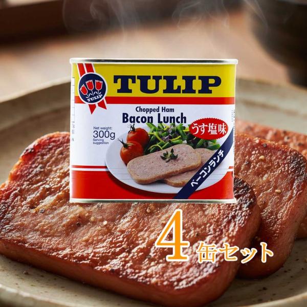 Tulip Bacon Lunch ポーク 保存食 ６缶セット Dejapan เสนอราคาและซ อญ ป นท ม ค านายหน า 0