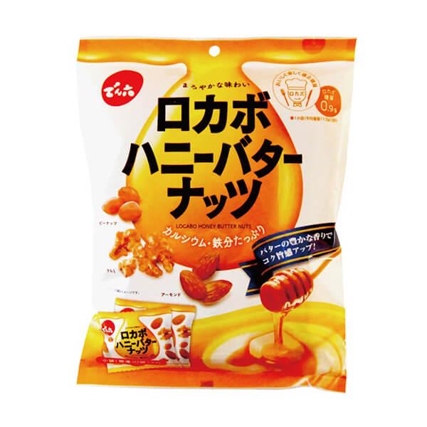 【ポイント+4％！】7/15(水)限定！でん六 ロカボハニーバターナッツ 120g 小袋タイプ