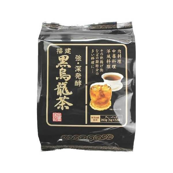 日薬壮健　黒烏龍茶ティーバッグ　業務用　52P×1袋　黒ウーロン茶　ティーパック　中国茶　烏龍茶