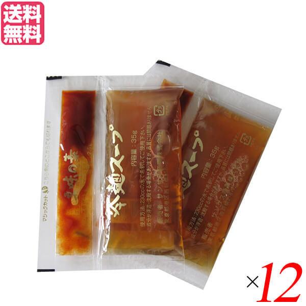 【ポイント+4％！】7/15(水)限定！冷麺 韓国 冷麺スープ サンサス 冷麺スープ 35g＋辛味の素 2.5g 12袋セット 送料無料