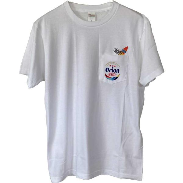 オリオンTシャツ ポケTサーフ 白 orion正規品 : 沖縄マルンブルーURUMA