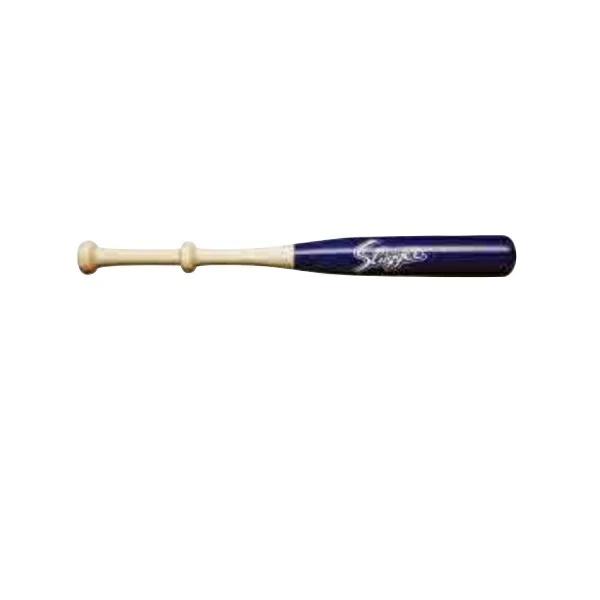 久保田スラッガー 木製トレーニングバット 片手用 ブルー BAT-30