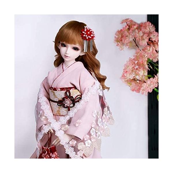 2022 WY189 BJD ドール衣装 ドール用服 振袖和服 6点セット ienomat.com.br