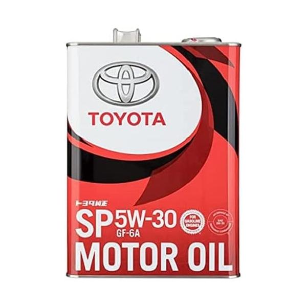 TOYOTA 純正 モーターオイル SP 5W-30 GF-6A 4L 08880-13705