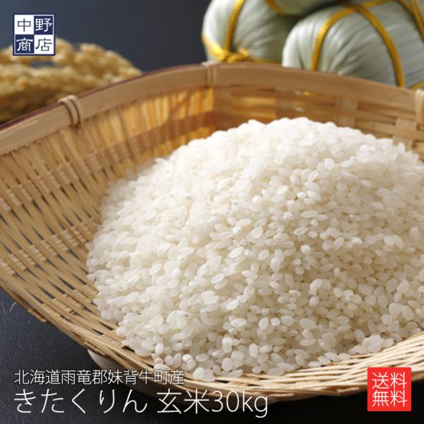 玄米でお届け限定価格 令和7年度産 お米 30kg きたくりん 北海道産