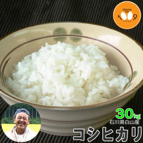 米 30kg 玄米 コシヒカリ 石川県白山産 吉左エ門 令和7年産