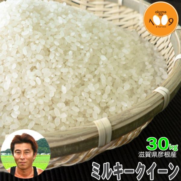 新米　令和5年度収穫！ミルキークイーン玄米30KG簡易包装版！白米も可です！ 米 ミルキークイーン 玄米30kg 精米無料 玄米/白米選べます 井澤