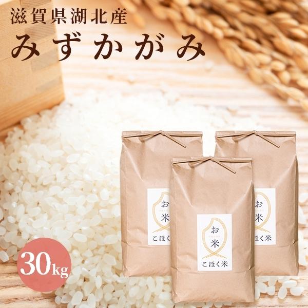 新米】令和5年 滋賀県産環境こだわり米みずかがみ 玄米30kg-