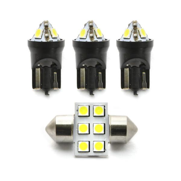 KSP210/MXPA10/MXPA15/MXPH10/MXPH15 ヤリス バニティ付 R2.2- 超高輝度3030チップ LEDルームランプ 4点セット