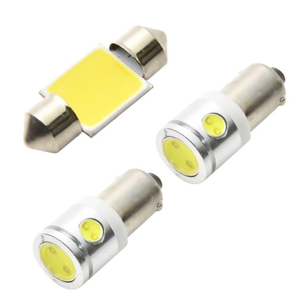 Y11/Y12 ファミリアバン H11.6- マジ明るいCOB LEDルームランプ 電球 3点
