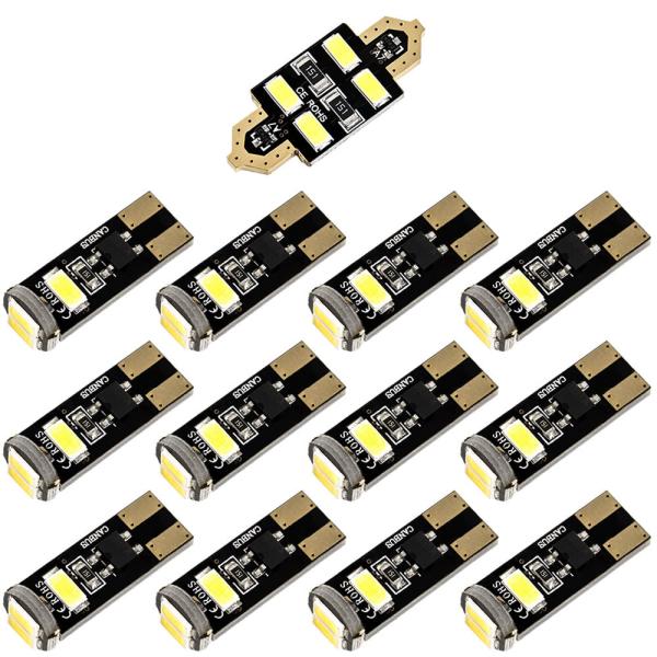 ミニ ZC16 R60クロスオーバー [H23.1-] LED ルームランプ 金メッキ キャンセラー内蔵 SMD 52発 13点セット