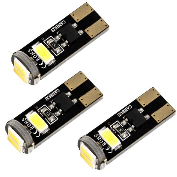 ルノー KWK4M カングー [H21.9-H25.7] LED ルームランプ 金メッキ キャンセラー内蔵 SMD 12発 3点セット