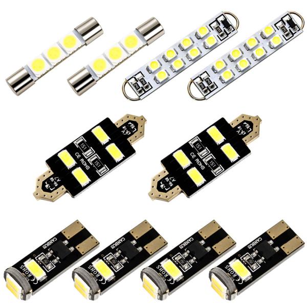 クライスラー 初代 300 [H17-H22] LED ルームランプ 金メッキ キャンセラー内蔵 SMD 32発 10点セット