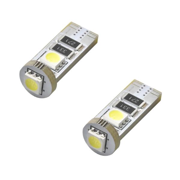 クライスラー PTクルーザー PT2K2# LED ナンバー灯 ライセンス灯 SMD T10 2個 キャンセラー内蔵 ホワイト