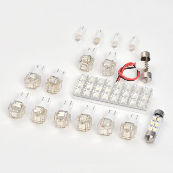 R55ミニクラブマンクーパーS BMW MINI  ルームランプ LED RIDE  84発 16点  [H19.10-]