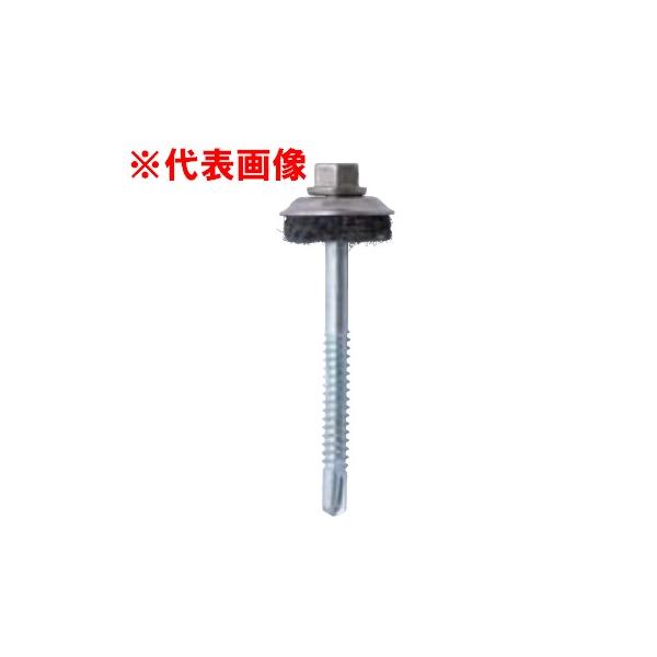 屋根改修工事用ビス ステンキャップ 山座セット 座金外径25mm 6×60 100