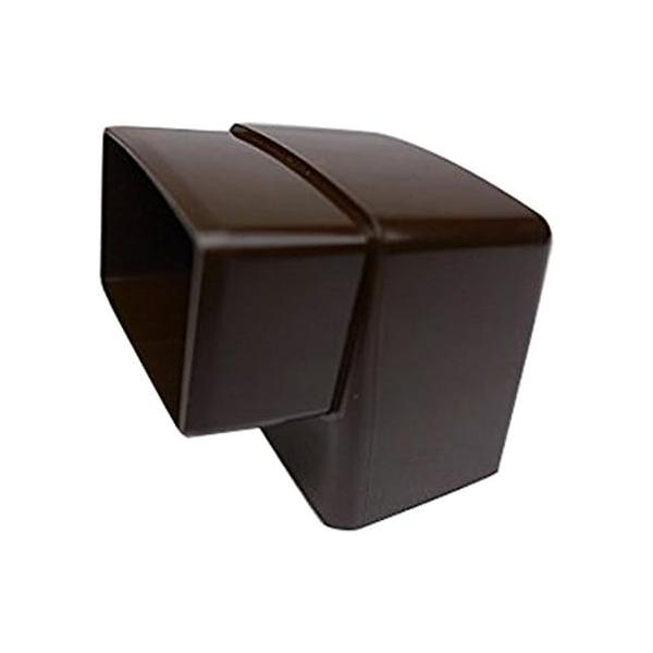 特長よびといを使用するときアタッチメントからたてとい方向へ向きを変えるために使用します。また、たてといの下端に雨水で地面が掘れないように向きを変えるために使用します。※ご注意接続部は雨樋接着剤で固定してください。