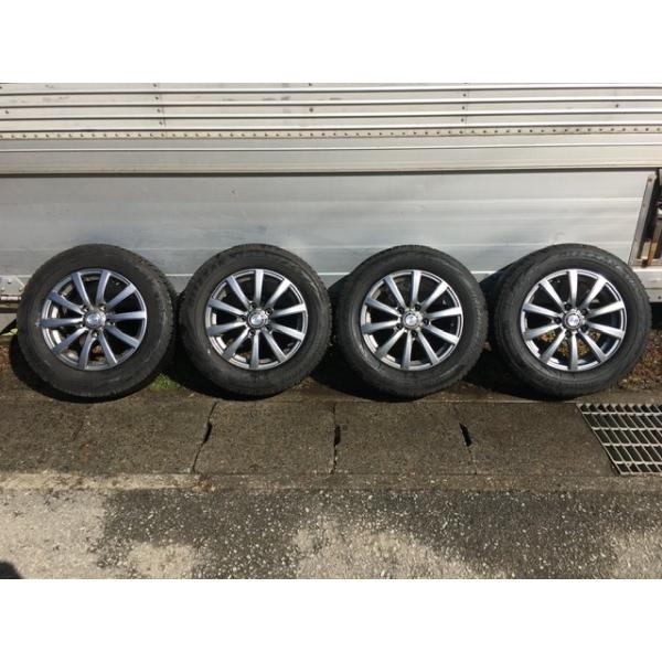 日産純正195/65R15 日産セレナ c25 ブリヂストン スタッドレスタイヤ4