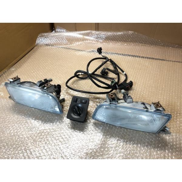 フォグ ライト 左右 スイッチ ユニット サーブ 9-5 EB205 66989770 66989780 758173 VALEO フロント ランプ 左 右 現