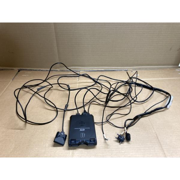 ETC 08686-K9002 DENSO 412600-2570 アンテナ 分離型 軽自動車 ムーヴ コンテ L575S ダイハツ から取り外し 音声案内