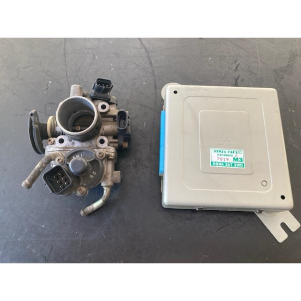 スロットル ボディ エンジン コンピューター ワゴンR CT51S スズキ K6A