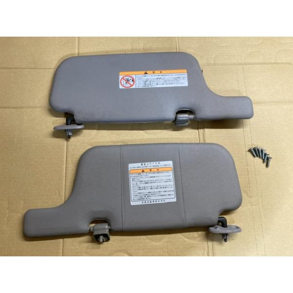 サンバイザー 左右 セット マーチ K11 コレット ニッサン 96400-76B15