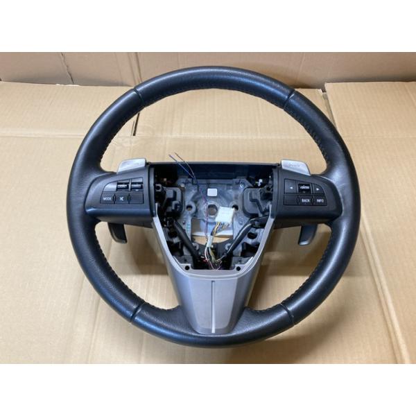 ステアリング ホイール ハーネスカット アクセラ スポーツ BLFFW