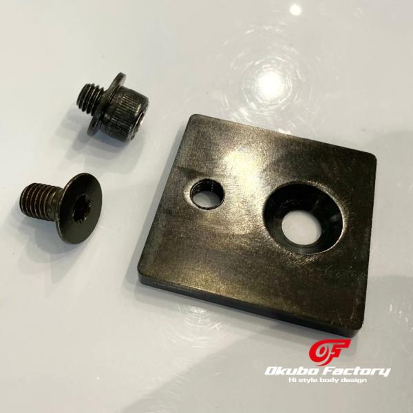 ER34 GTRフードロックコンバージョンブラケット bonnet conversion bracket　オオクボファクトリー　650S-R40