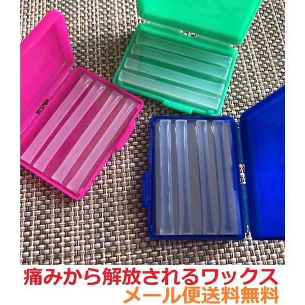 矯正生活が変わるワックス　痛くないシリコンだから素早く固まって使いやすい従来品と比較して1本が太くて使いやすいブラケットから保護簡単に着脱でき、長時間安定してカバーすることができます。クリア(透明)のため装着時も目立ちにくく、ノンフレーバー...
