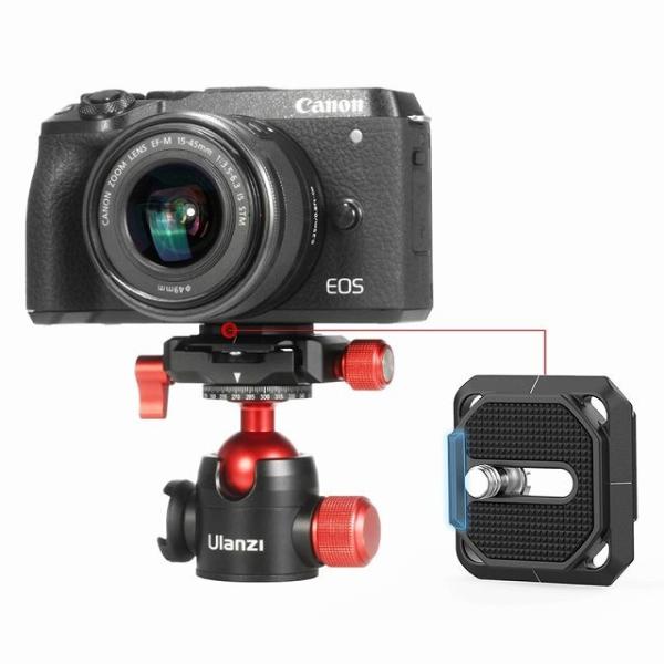 Ulanzi U-70LユニバーサルF38アルカスイスクイックリリースlプレートボールヘッド用 一眼 レフ カメラ pdにも対応して :2065006-1005001658858984:OKUSUTO 通販 Ulanzi U-70LユニバーサルF38アルカスイスクイックリリースlプレートボールヘッド用 一眼 レフ カメラ pdにも対応して