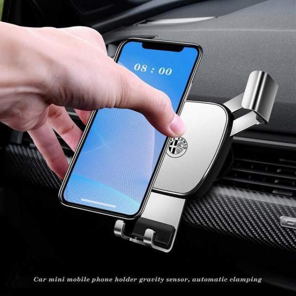 ユニバーサルファッション 車 の携帯 電話 ホルダー スタンド アルファロメオスパイダーgiuliaジュリエッタ147 159 4c 8c水