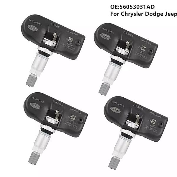 4個 クライスラー 200 300セブリング町ダッジアベンジャー口径jounrey tpms タイヤ空気圧監視センサー 56053031AD
