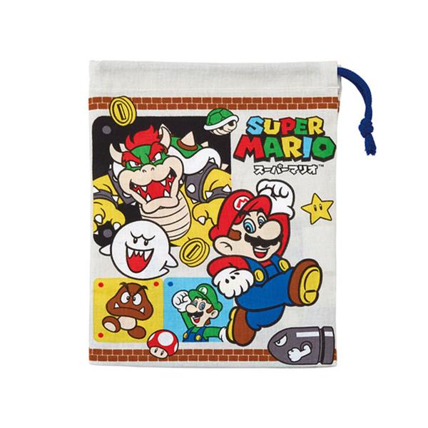 ネコポス　歯ブラシホルダー付き　コップ袋　スーパーマリオ23　4973307622342