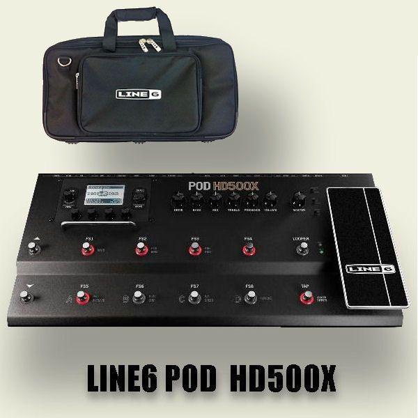 Line6 POD HD500X バッグ付-