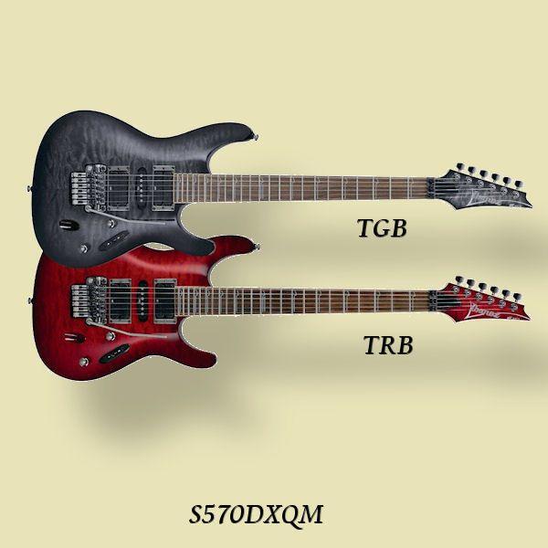 Ibanez エレキギター S570DXQM TGB/TRB : egibanezs570dxqm : 楽器の