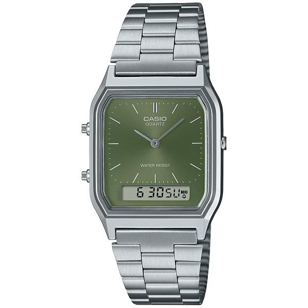 【並行輸入品】【BOX無し】CASIO カシオ 腕時計 AQ-230A-3AMQY メンズ レディース STANDARD スタンダードチープカシオ チプカシ 子供 男の子 女の子 クオーツ
