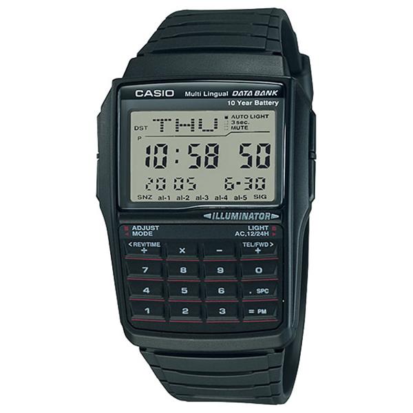カシオ　CASIO レジ 会計 DATABANK 【並行輸入品】【BOX無し】CASIO カシオ 腕時計 海外モデル