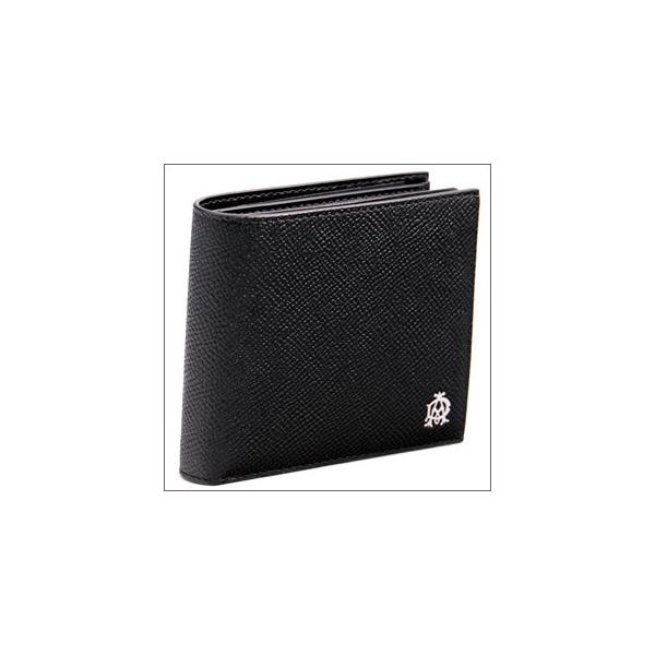 まとめ買いでお得 良品 ダンヒル 財布 ブラック A0301076 tdh